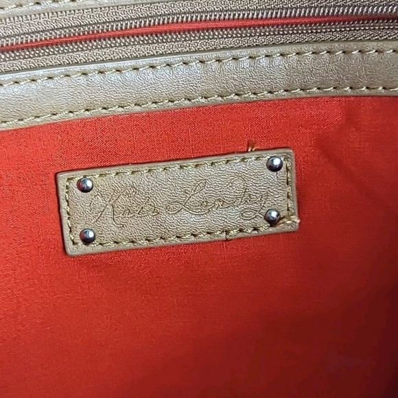 Kate Landry Tote Bag Gold Metal strap - Picture 5 of 7